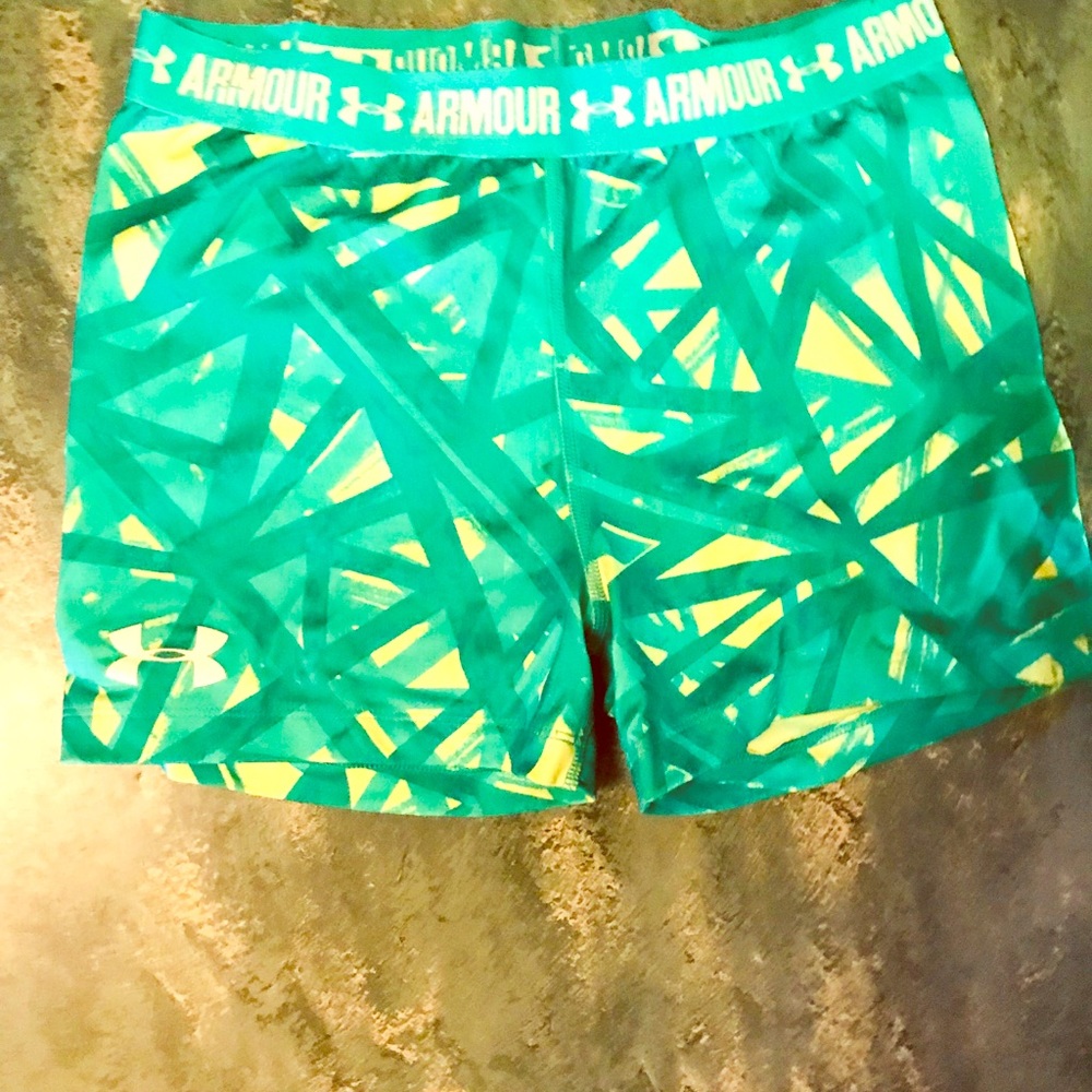 Under armour tight shorts